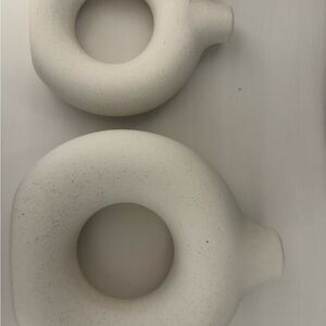 Modern White Ceramic Vases